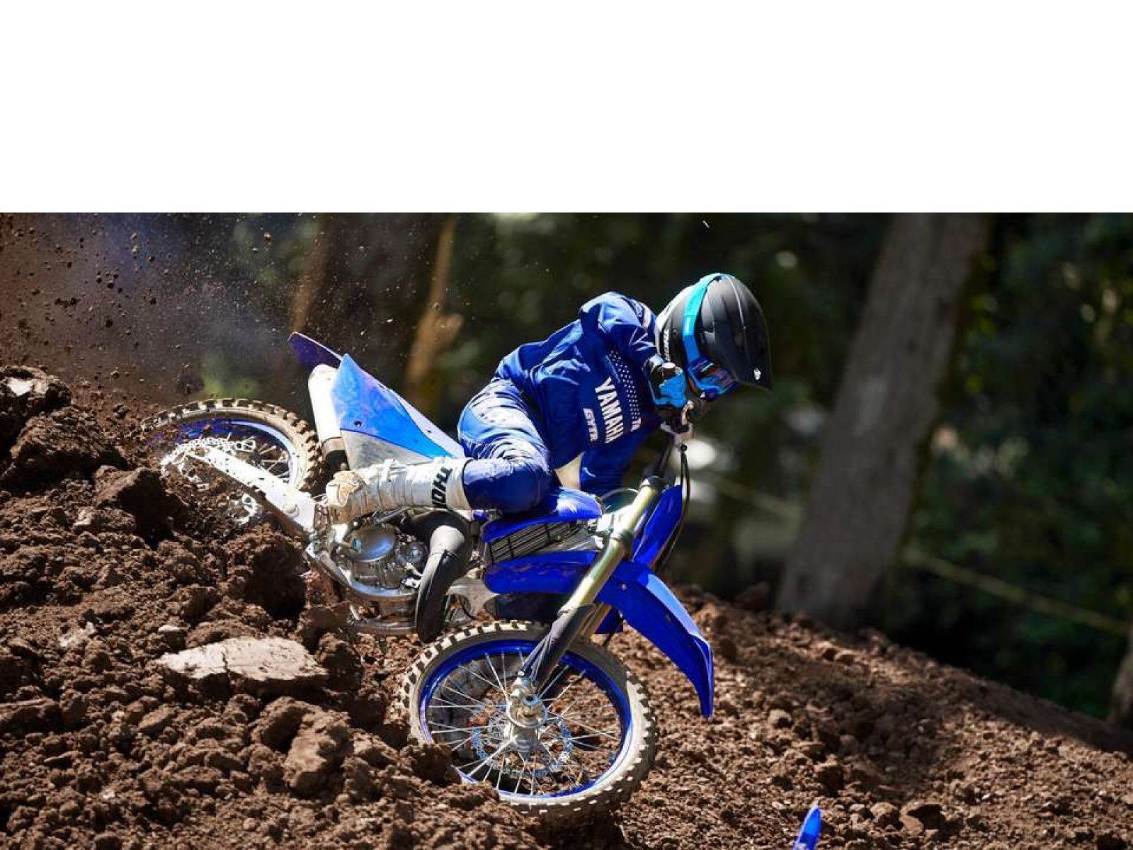 Мотоцикл YAMAHA YZ125 (Icon Blue) 2024